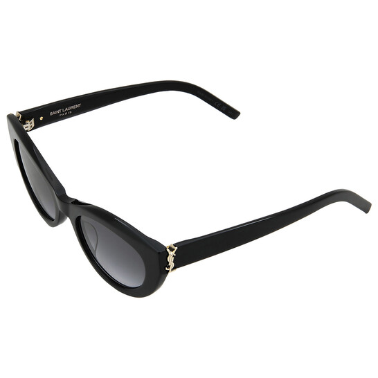 ハンサム♪◇ラウンドキャットアイ SUNGLASS◇Saint Laurent Amazon.com: Saint Laurent Women's Monogram Cat Eye