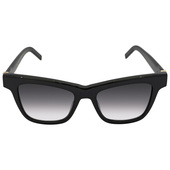 サンローラン　サングラス Saint Laurent Grey Gradient Square Unisex Sunglasses SL M106