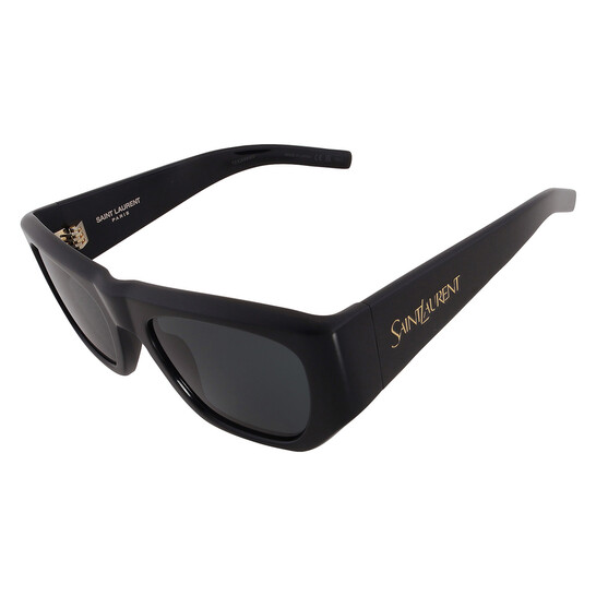 Saint Laurent Grey Square Ladies Sunglasses SL 740 005 52  display picture 3