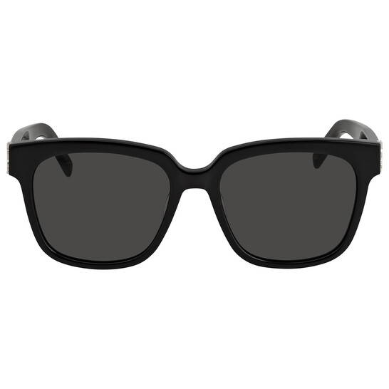 Saint Laurent Grey Square Ladies Sunglasses SL M40 003 54  display picture 3