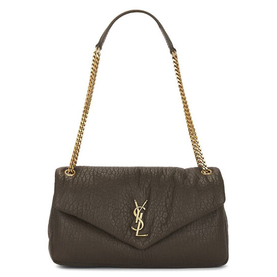 Saint Laurent Medium Calypso Lambskin Shoulder Bag 800916 AACYT