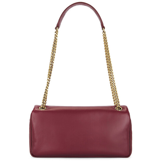 Saint Laurent Plunged Lambskin Small Calypso Bag 734153 AACQO 6268