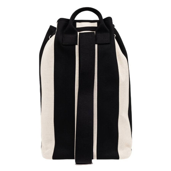 Saint Laurent Rive Gauche Backpack in Black Canvas Preto Rive Gauche Backpack Saint Laurent - Vitkac Portugal main image 4