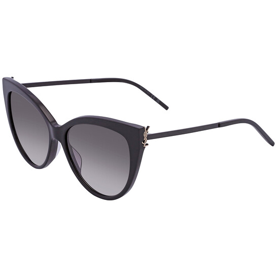 Saint Laurent Smoke Gradient Cat Eye Ladies Sunglasses SL  display picture 3