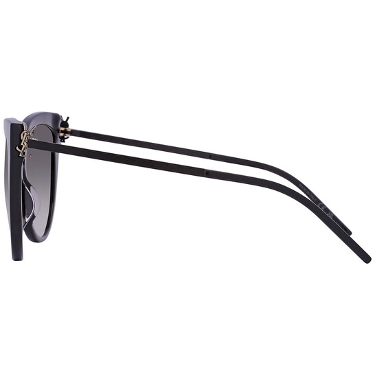 Saint Laurent Smoke Gradient Cat Eye Ladies Sunglasses SL