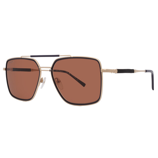Salvadore Ferragamo POLLYメタリックブラウン5 1/2C Salvatore Ferragamo AX-21 2834 Brown Pony Hair Boston