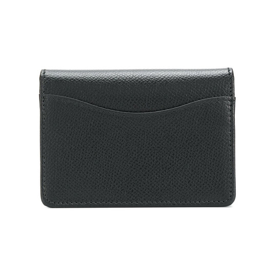 Ferragamo Salvatore Ferragamo Black Gancini Card Case 22D198