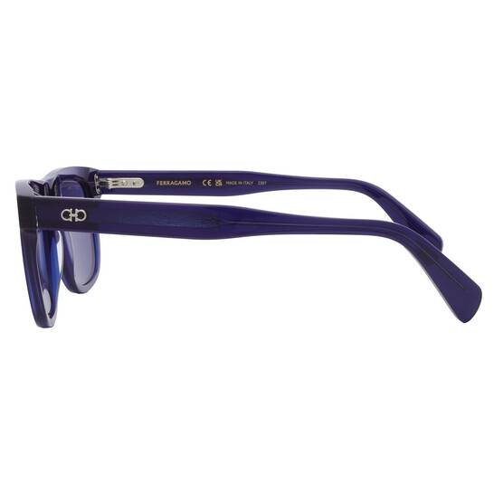 Ferragamo Salvatore Ferragamo Blue Browline Men display picture 3