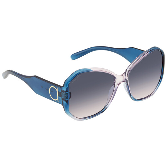 Ferragamo Salvatore Ferragamo Blue Butterfly Ladies  display picture 3