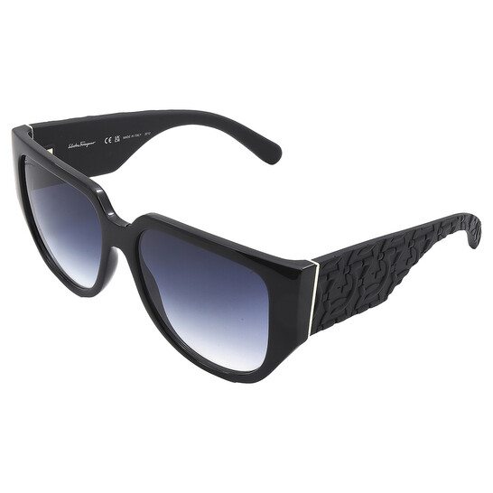 Ferragamo Salvatore Ferragamo Blue Gradient Browline Ladies  display picture 3