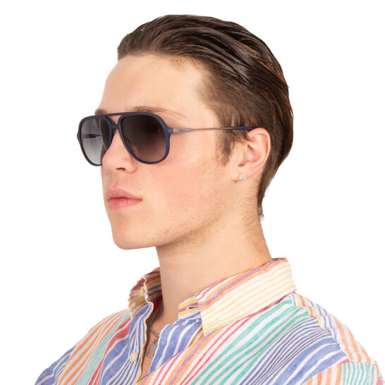 Ferragamo Salvatore Ferragamo Blue Gradient Navigator Men display picture 2