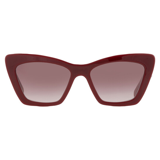 Ferragamo Salvatore Ferragamo Bordeaux Gradient Cat Eye Ladies