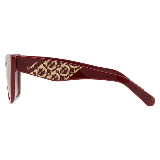 Ferragamo Salvatore Ferragamo Bordeaux Gradient Cat Eye Ladies