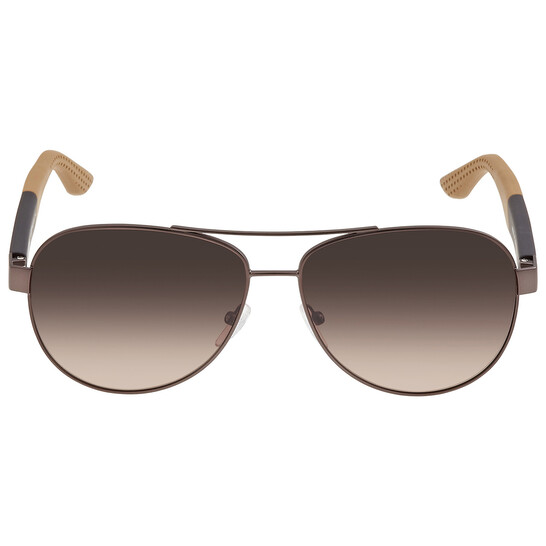 Ferragamo Salvatore Ferragamo Brown Pilot Men display picture 1