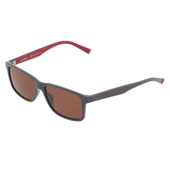 Ferragamo Salvatore Ferragamo Brown Rectangular Men display picture 3