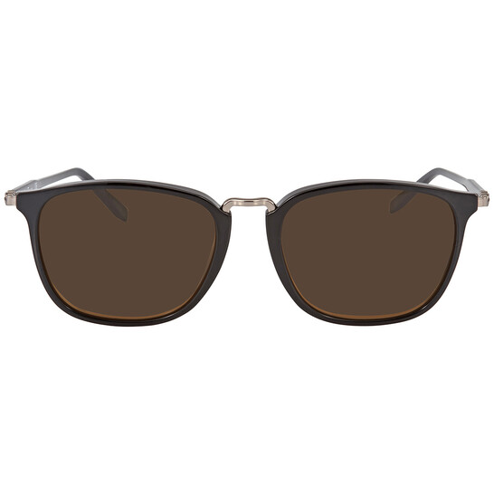 Salvatore Ferragamo Black and Brown Square Sunglasses Full Inclusion Salvatore Ferragamo Salvatore Ferragamo Women main image 4