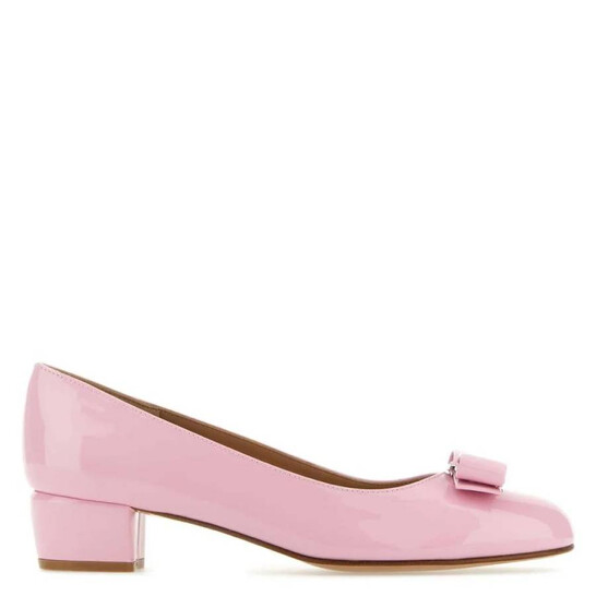 Ferragamo Salvatore Ferragamo Bubble Gum Vara Bow Pump Shoe