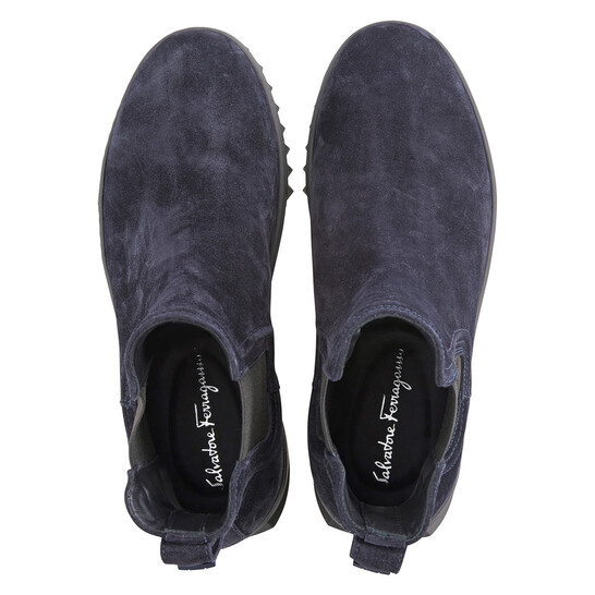 Ferragamo♪SALE♪0785637 Ferragamo Salvatore Ferragamo Chelsea Suede Boots, Brand
