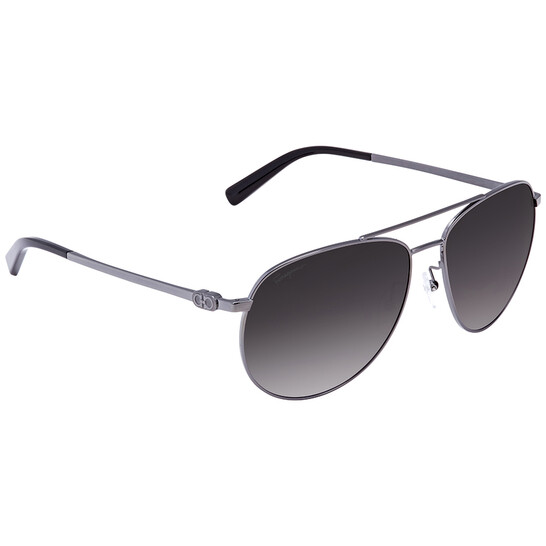 Ferragamo Salvatore Ferragamo Dark Grey Gradient Pilot