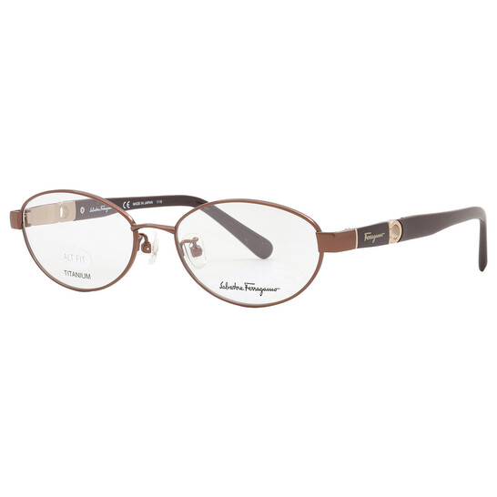 Ferragamo Salvatore Ferragamo Demo Oval Ladies Eyeglasses