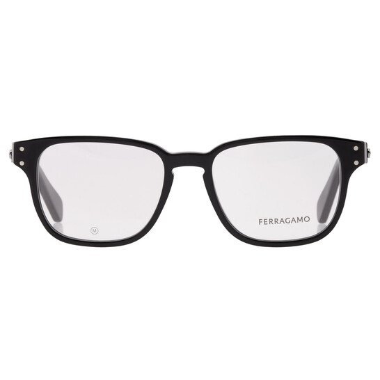 メガネ Ferragamo Eyeglasses SF2904 001 Black Frame with Logo Ferragamo Women's Opticals SF2904-001 – Ashford.com