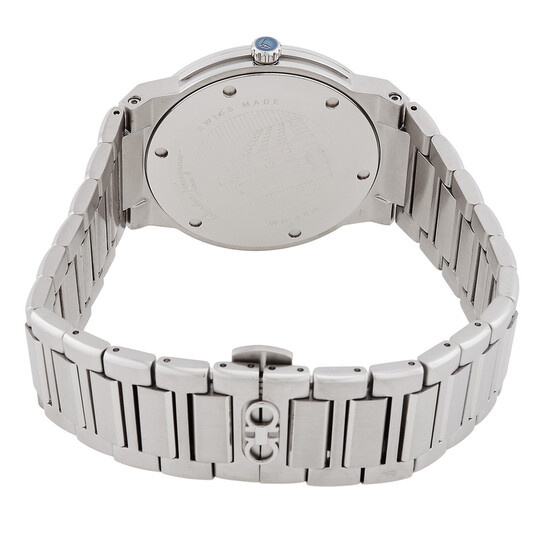 Ferragamo F-80 Classic Quartz Blue Dial Men's Watch SFDT01320