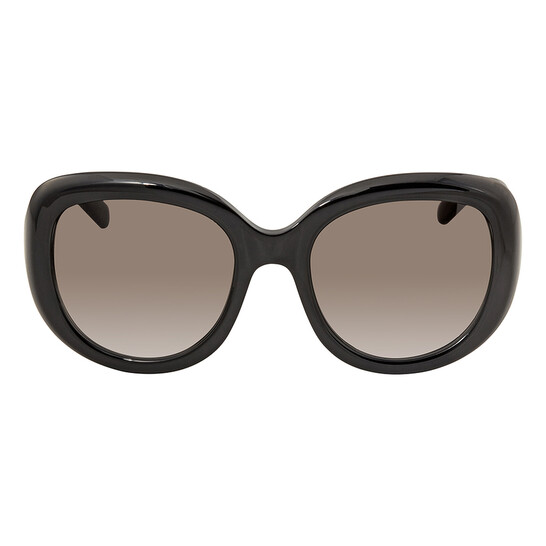 ● FERRAGAMO ● サングラス Black / Gradient Smoke / 53mm Ferragamo Women's Sf1031s 53Mm Sunglasses, Black at Amazon