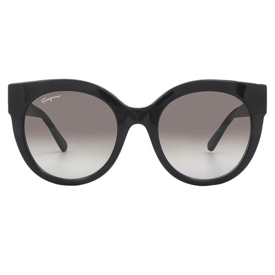 Salvatore Ferragamo サングラスキャットアイ ブラックブラウン Salvatore Ferragamo SF1104S 242 Sunglasses - US