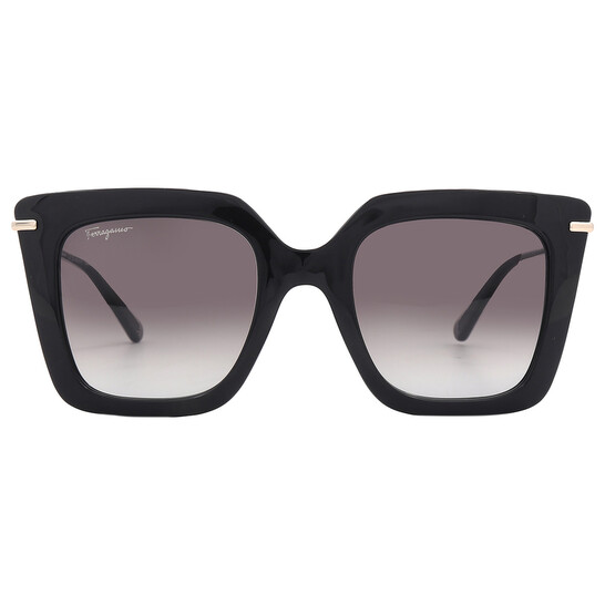 Ferragamo Salvatore Ferragamo Grey Gradient Butterfly Ladies