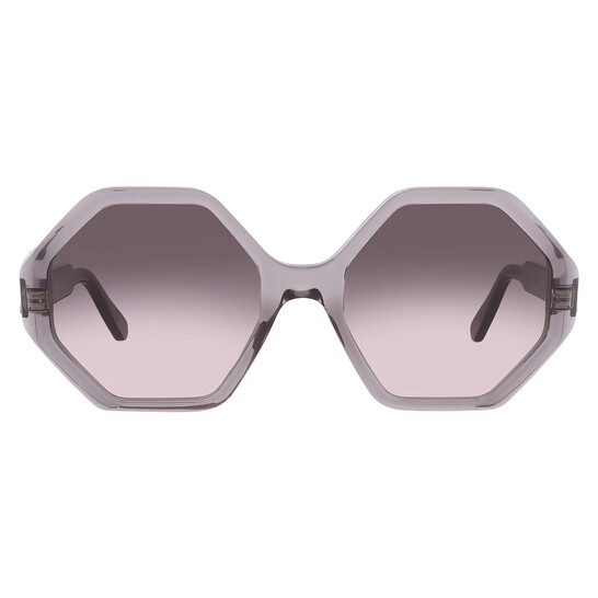 Ferragamo Salvatore Ferragamo Grey Gradient Geometric Ladies  display picture 1