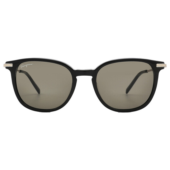 Ferragamo Salvatore Ferragamo Grey Square Men's Sunglasses