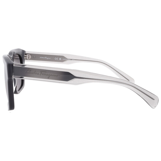 SALVATORE FERRAGAMO SQUARE WHITE/GRAY PRE-OWNED EXCELLENT CONDITION!!! Ferragamo Salvatore Ferragamo Grey Square Men main image 4