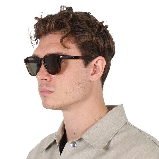 Ferragamo Salvatore Ferragamo Grey Square Men's Sunglasses