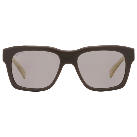 Ferragamo Salvatore Ferragamo Khaki Square Men display picture 3