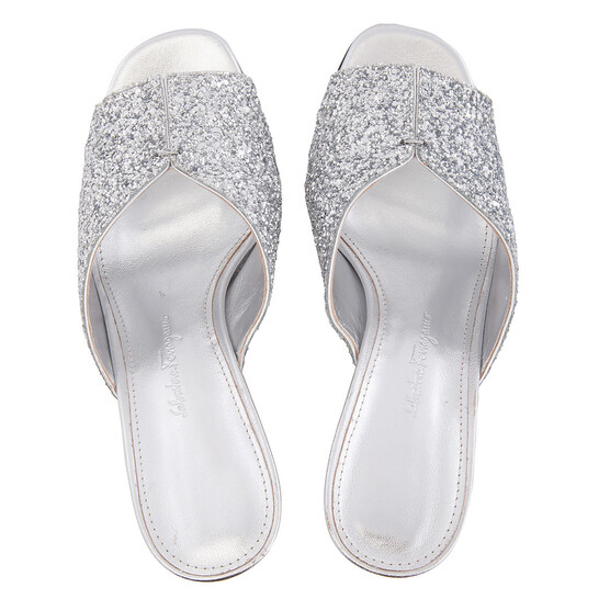 FERRAGAMO　新品ミュール8D Salvatore ferragamo フェラガモ ミュール スリッポン 8D