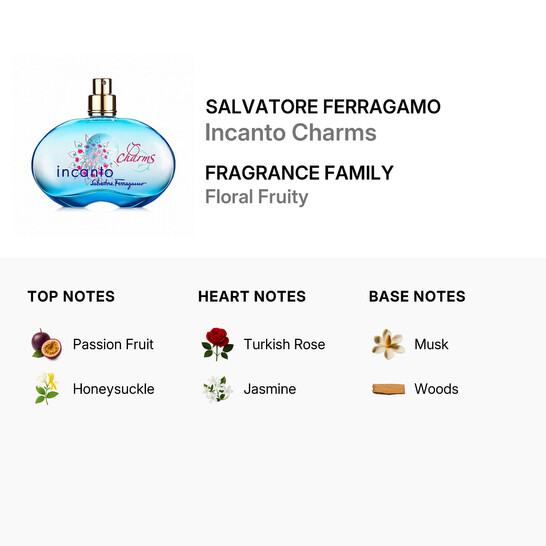 Salvatore Ferragamo Ladies Incanto Charms EDT Spray 3.3 oz (Tester) Fragrances 8032529114182 - 546x546 Image #2