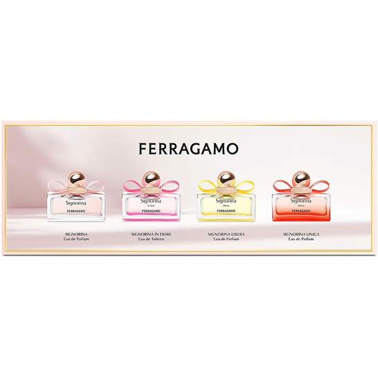 Salvatore Ferragamo Ladies Mini Set Gift Set Fragrances
