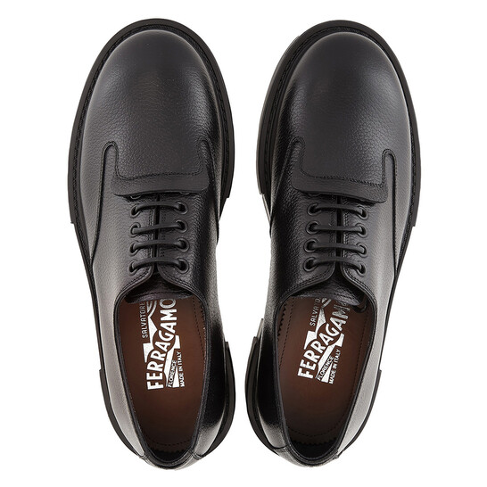 Salvatore Ferragamo ブラックレザーシューズ 9.5 D Salvatore Ferragamo ブラックレザーシューズ 9.5 D - メルカリ