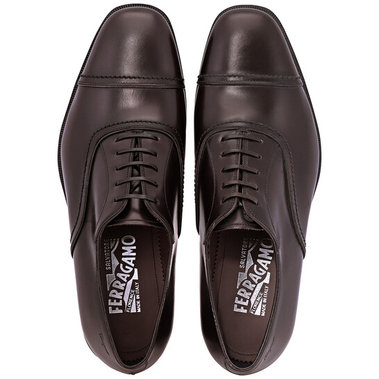 Ferragamo Men's Cap Toe Oxford Shoes, Size 6 EEE 02C046