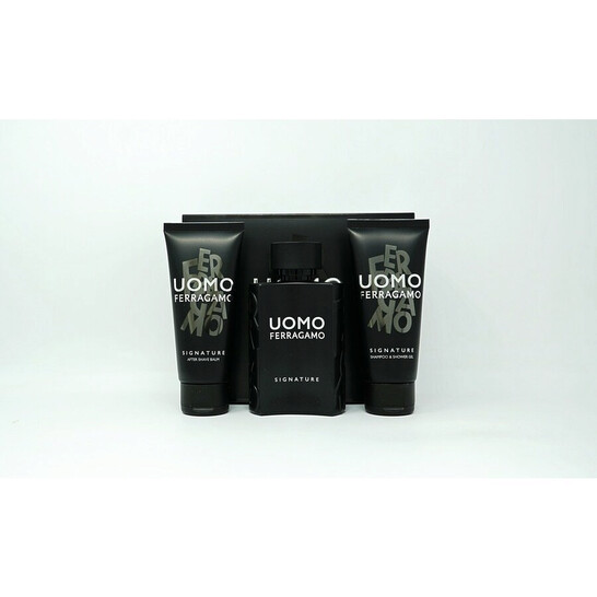 Salvatore Ferragamo Men's Uomo Signature Gift Set Fragrances