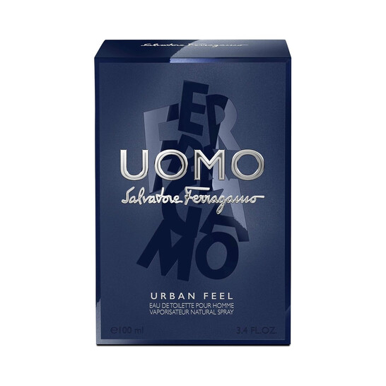 Salvatore Ferragamo Men's Uomo Urban Feel EDT Spray 3.4 oz
