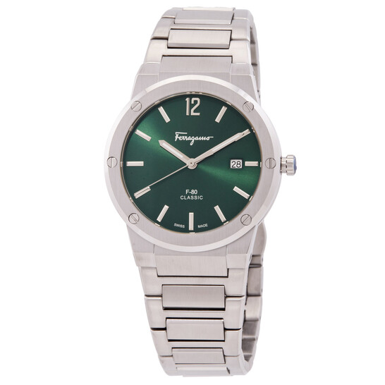 Ferragamo Salvatore Ferragamo Quartz Green Dial Men's Watch