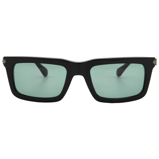 Ferragamo Salvatore Ferragamo Teal Rectangular Men's Sunglasses
