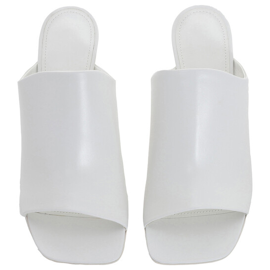 Salvatore Ferragamo Leather White Mule Slide Salvatore Ferragamo | Shoes | Salvatore Ferragamo Leather  main image 4