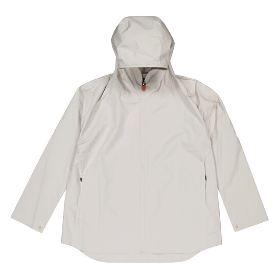 SAVE THE DUCK 中綿ジャケット RAINY BEIGE Woman's animal free hooded puffer jacket Isabel in rainy beige