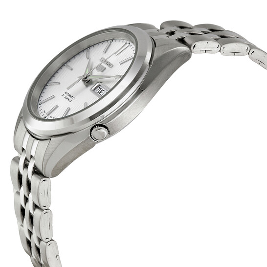 時計 SEIKO SNKL15K1 SEIKO5 Seiko 5 SNKL15 Automatic Day-Date White Dial Stainless Steel