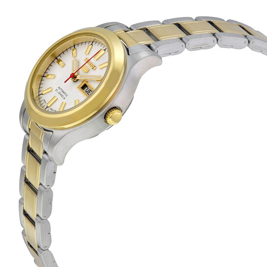 Seiko 5 Automatic White Dial Two-tone Ladies Watch SYMD90 Seiko 5 Automatic White Dial Two-tone Ladies Watch SYMD90 - 546x546 Image #2
