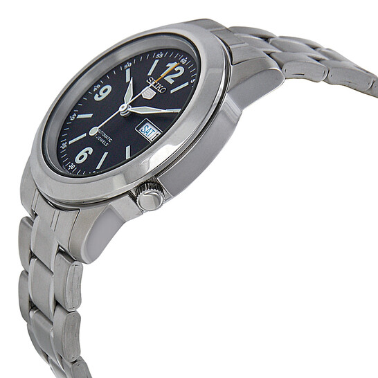 さこ Seiko Series 5 Automatic Silver Dial Men's Watch SNKL58