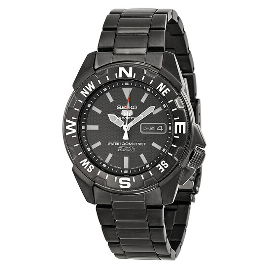 【極美品】SEIKO 5 SPORTS SNKE01J1 ブラック Seiko 5 セイコー SEIKO 腕時計 日本製 海外モデル 自動巻き