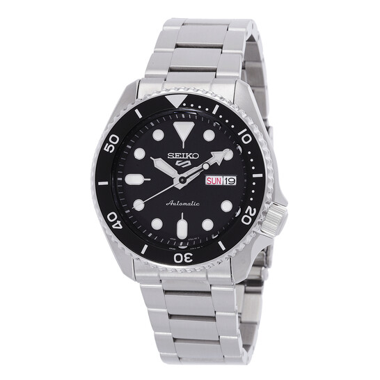 Seiko Sports Automatic Black Dial Men's Watch SRPD55K1